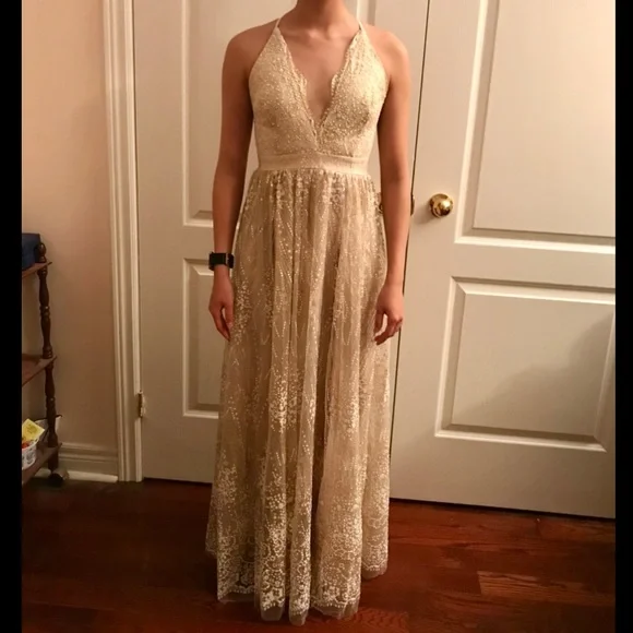 open lace back dress Strapless Sheer Corset Satin Prom Dress with Beading Royal / 14